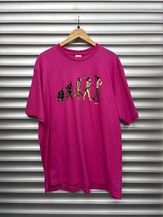 Supreme Evoultion Pink Tee - XL**