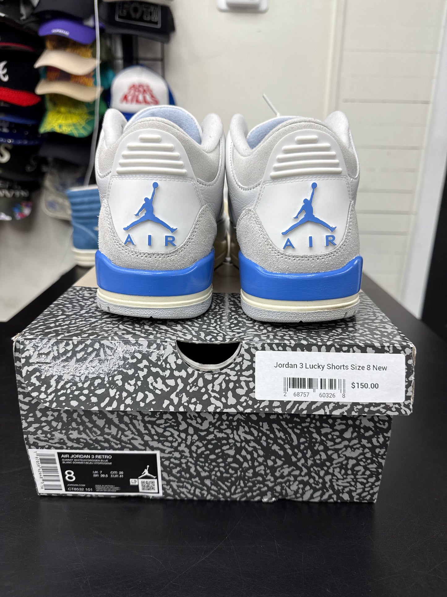 AJ3 Lucky Shorts (U) - 8M
