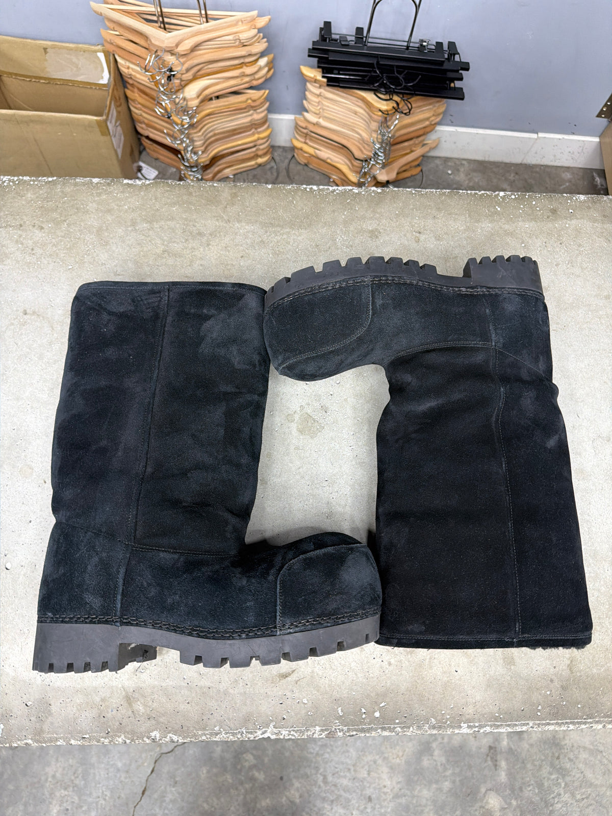 Balenciaga Boot Alaska Black High (U) - 41(8) (NB)**
