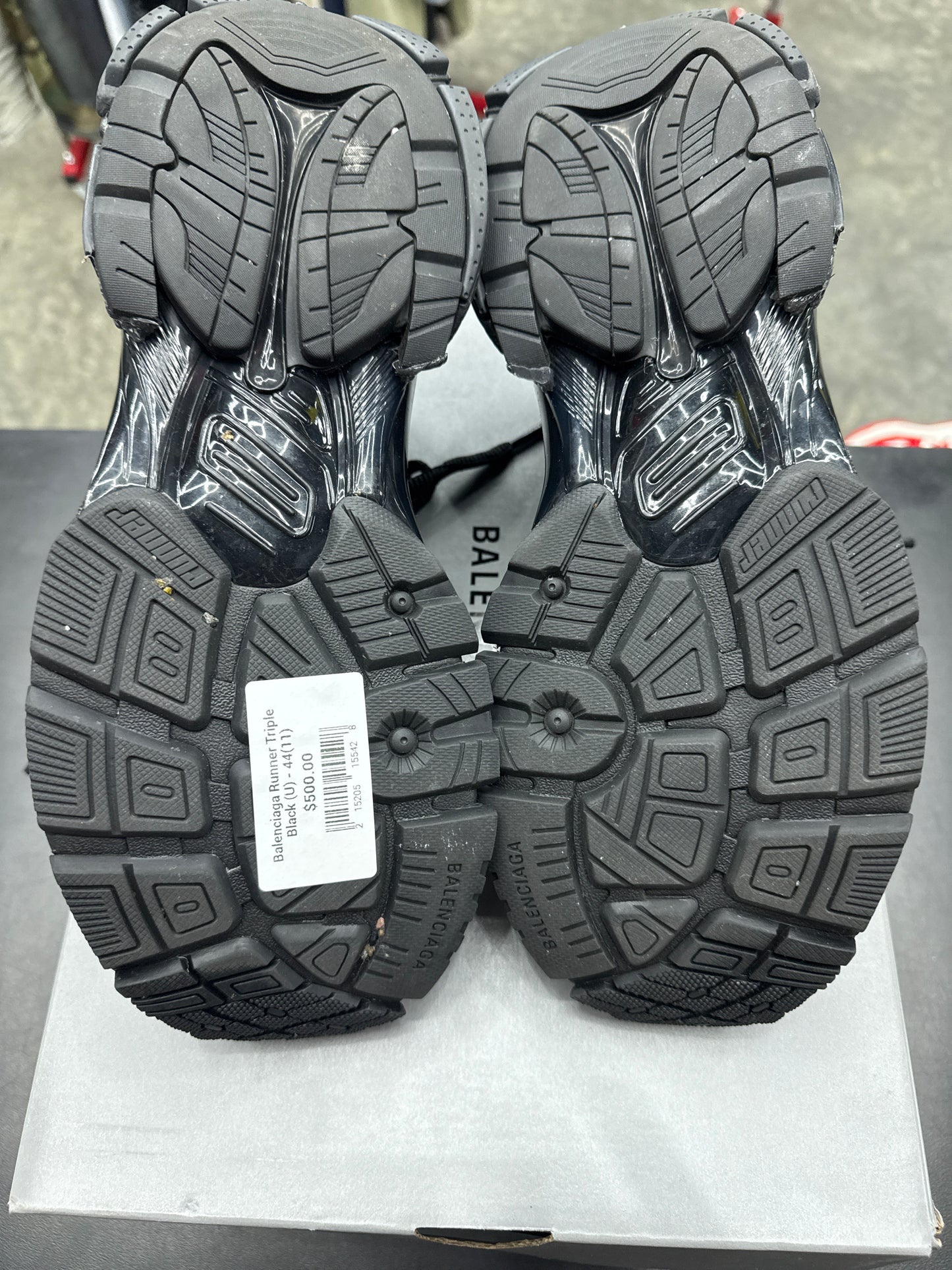 Balenciaga Runner Triple Black (U) - 44(11)
