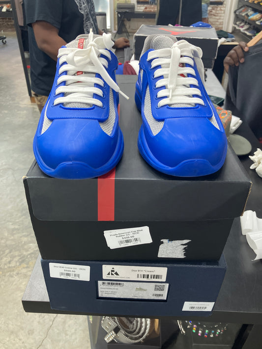 Prada American Cup Blue Rubber (U) - 42(9)
