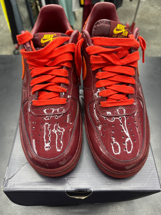 AF1 Patent Dark Team Red (U) - 10M