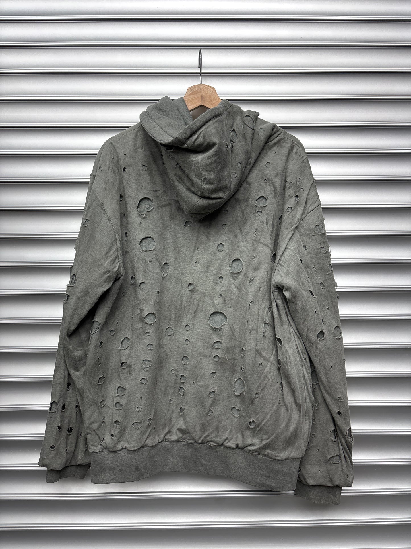 Alexander Digenova Distressed Hoodie - OS
