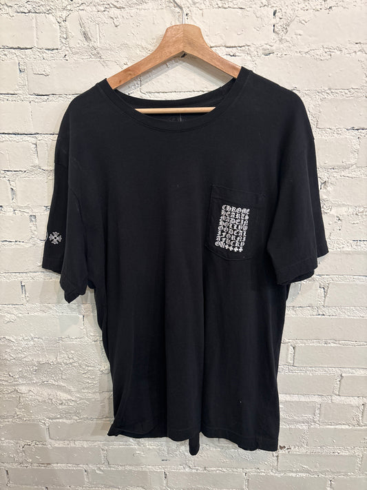 Chrome Hearts Multi Logo Pocket Tee XL
