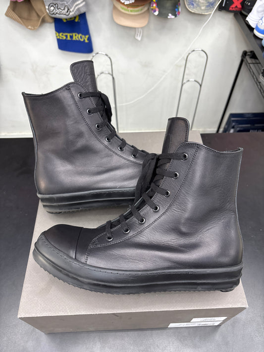 Rick Owen Triple Black High (U) - 44.5