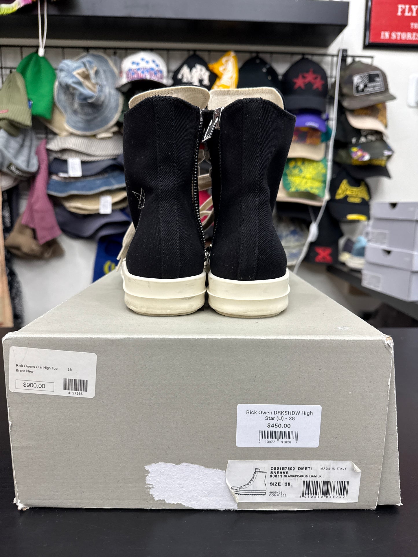Rick Owen DRKSHDW High Star (U) - 38
