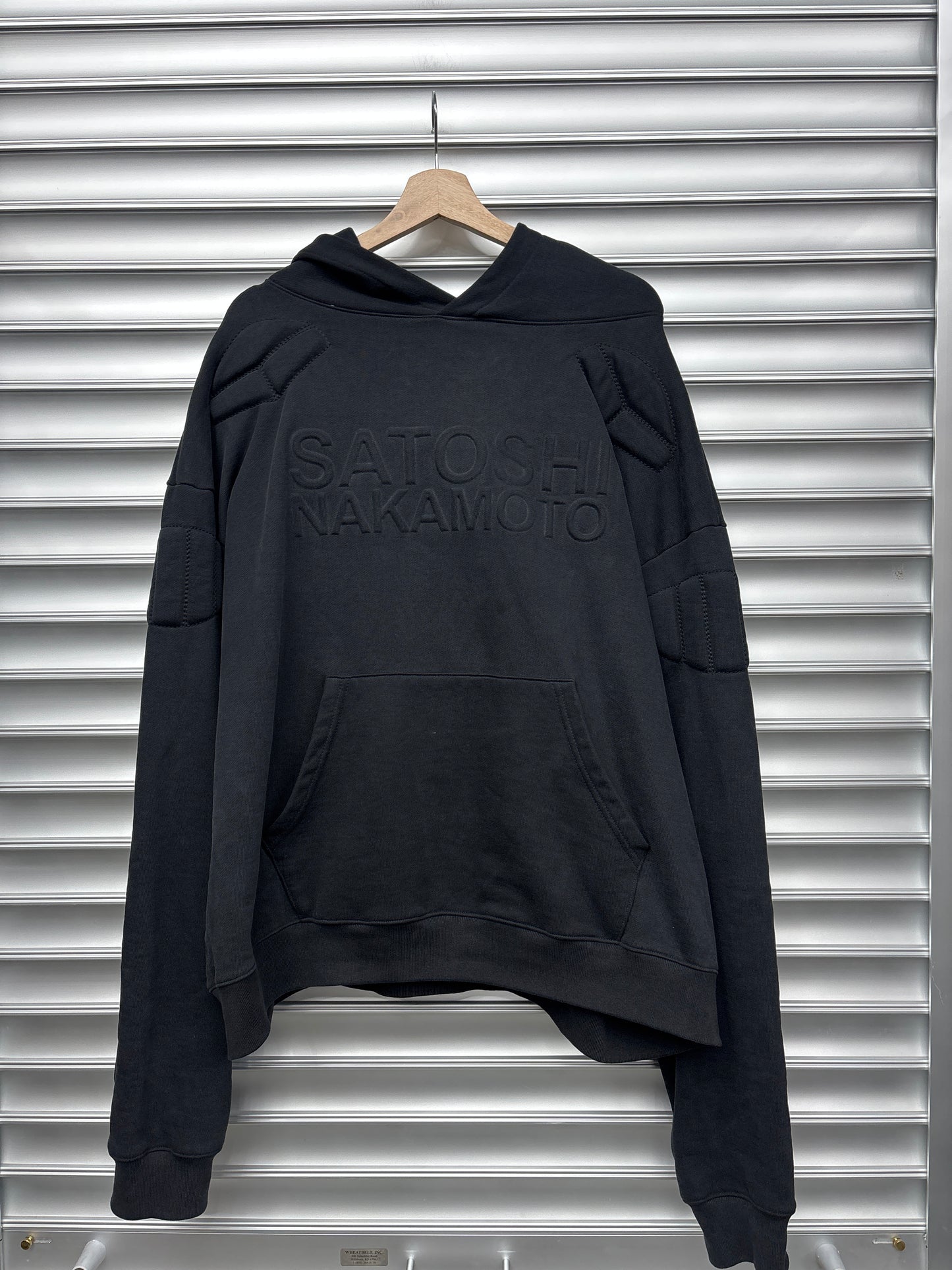 Satoshi Nakamoto Padded Hoodie - XXL