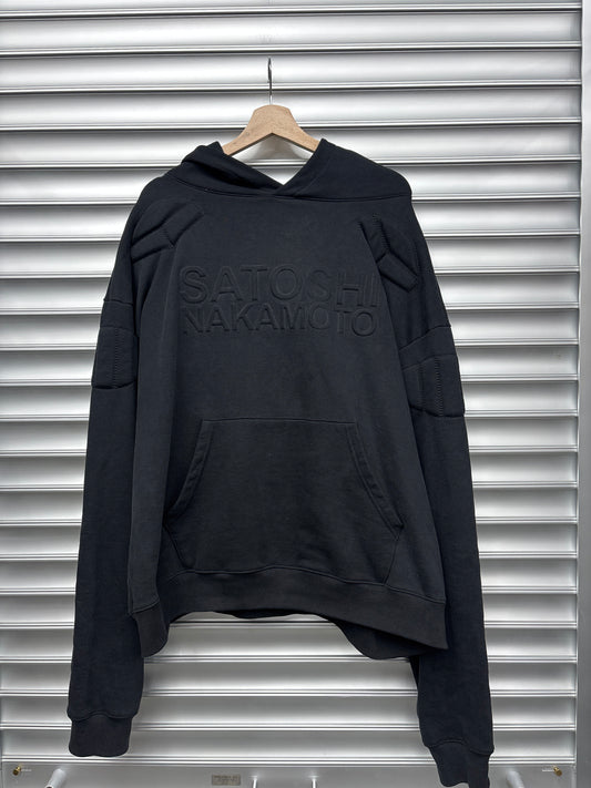 Satoshi Nakamoto Padded Hoodie - XXL