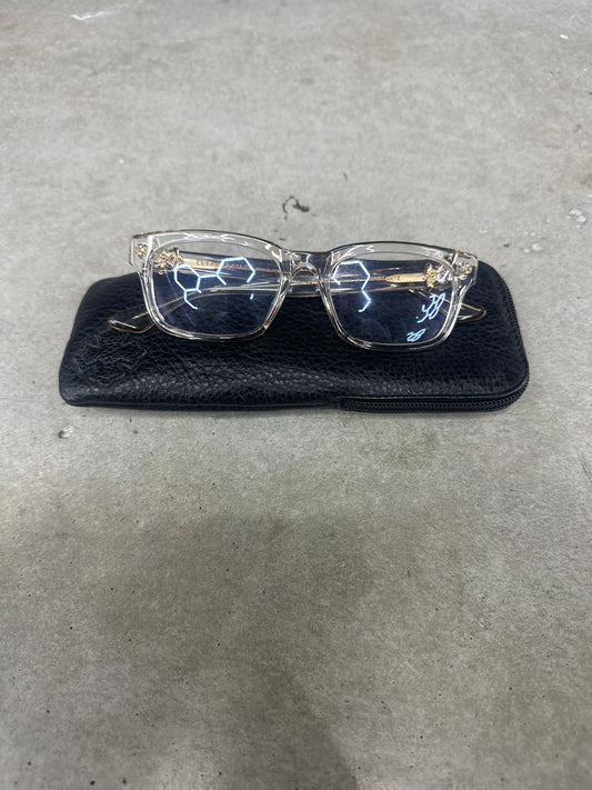 Chrome Heart Vagilante Clear Frames