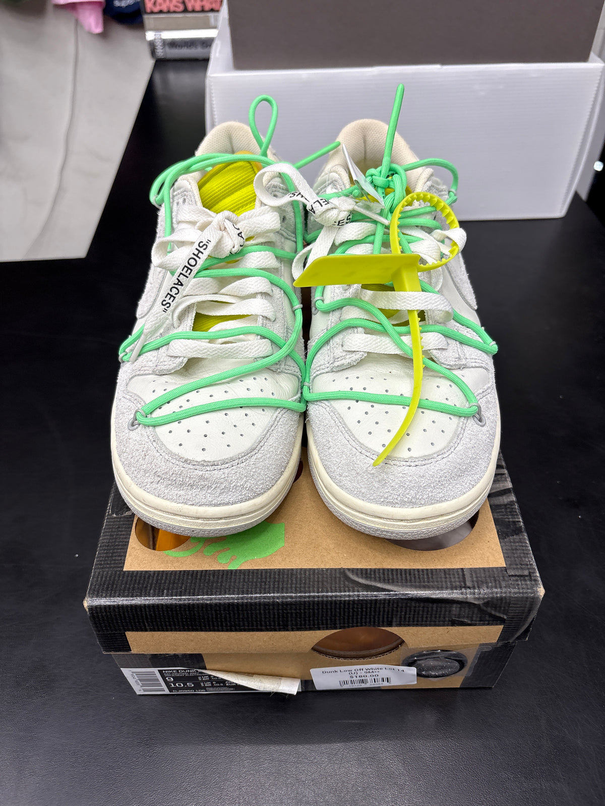 Dunk Low Off White Lot 14 (U) - 9M**