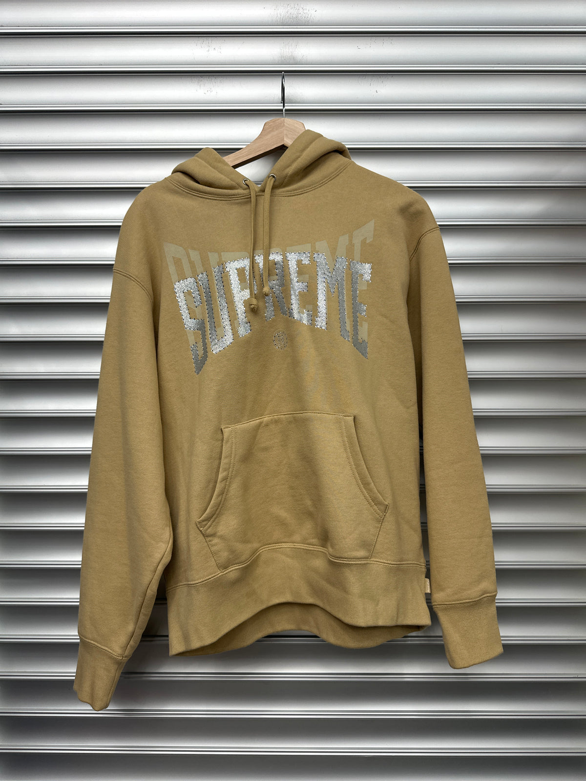 Supreme Tan Hoodie - S**