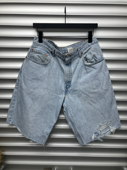 Vintage Levis Lightwash Shorts - 33