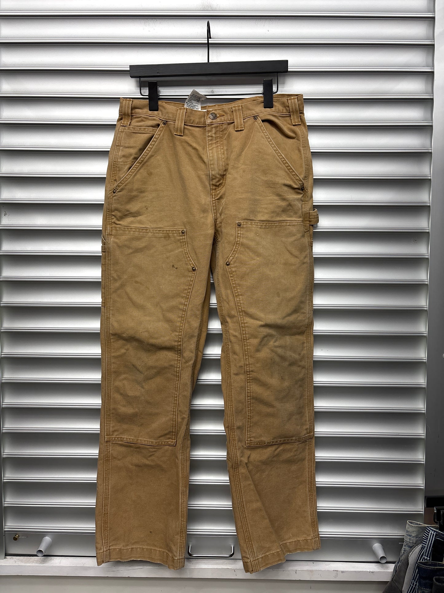 Vintage Tan Carhartt Double Knees - 33