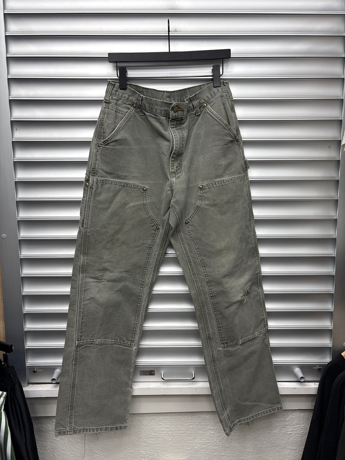 Vintage Carharrt Grey Double Knee - 33x32**
