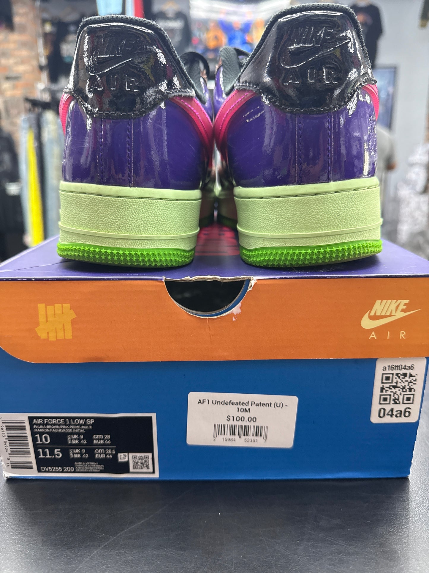 AF1 Undefeated Patent (U) - 10M