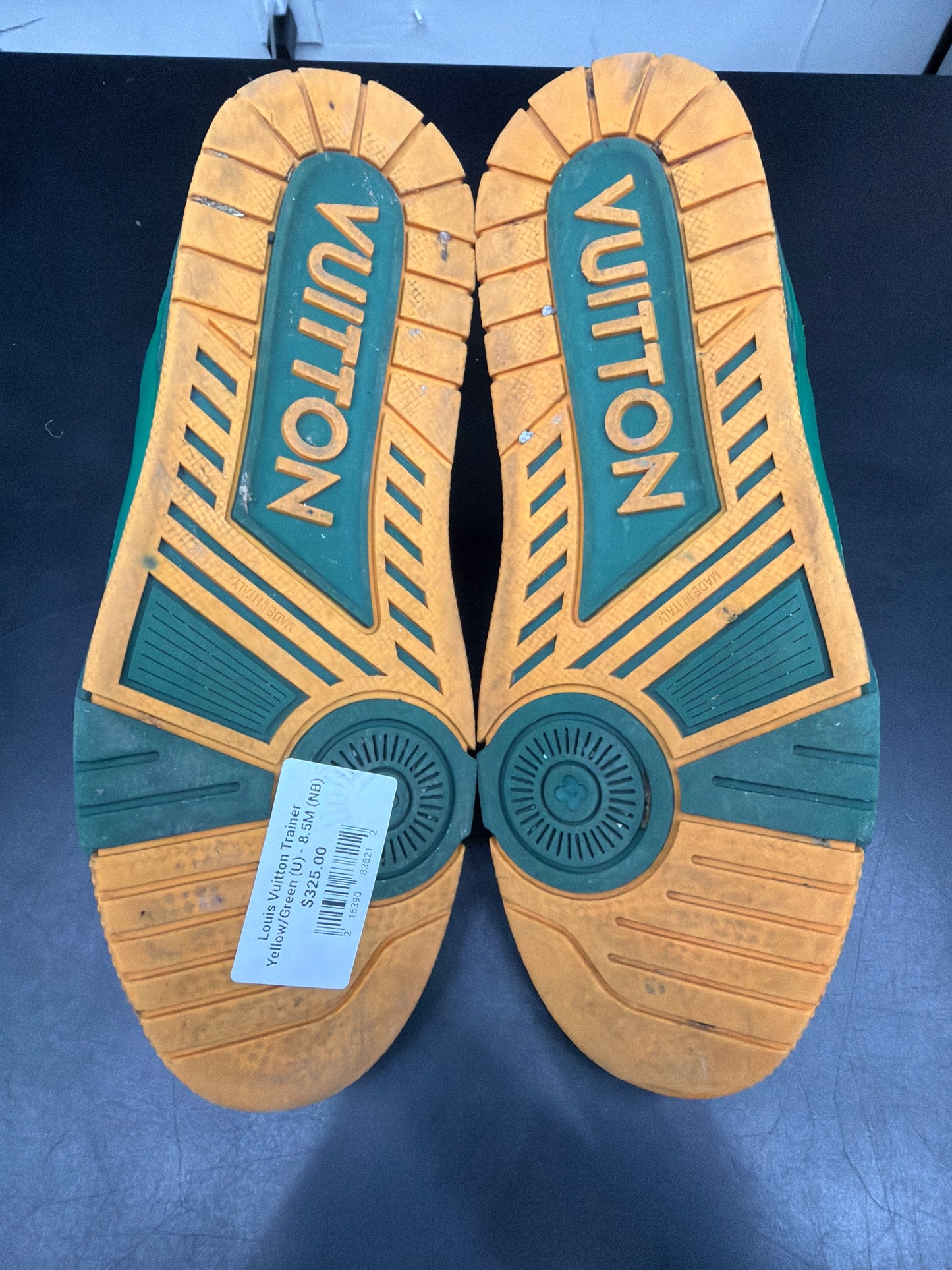 Louis Vuitton Trainer Yellow/Green (U) - 8.5M (NB)