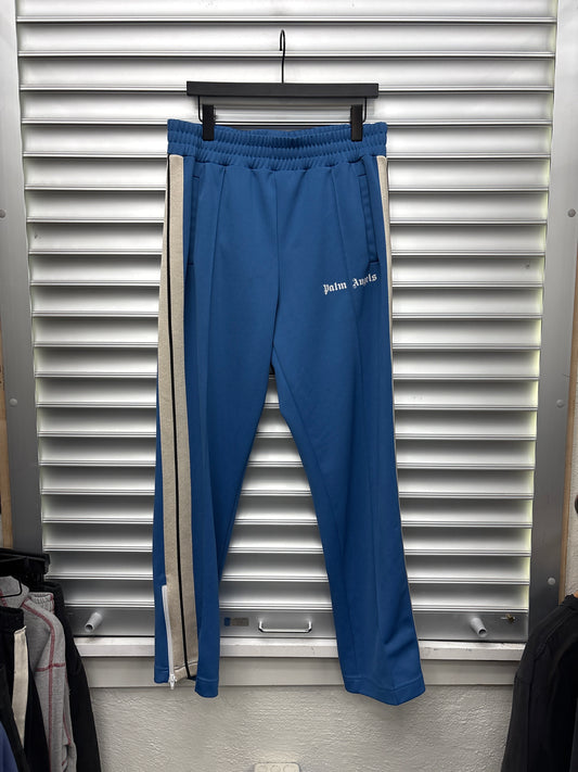 Palm Angels Blue Trackpants - XL**
