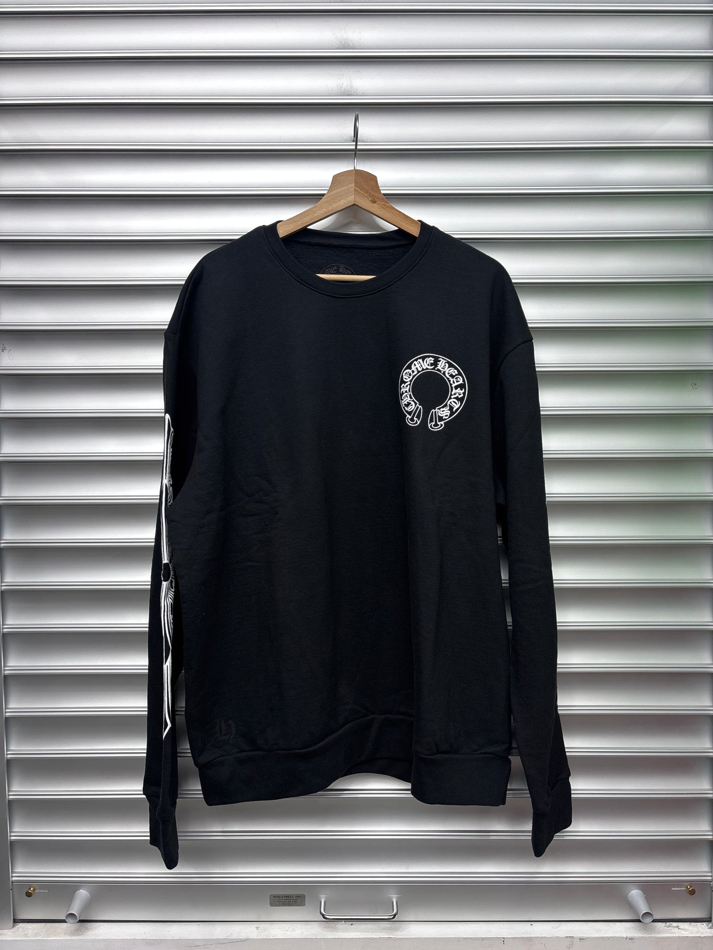 Chrome Hearts Black Crewneck - Large