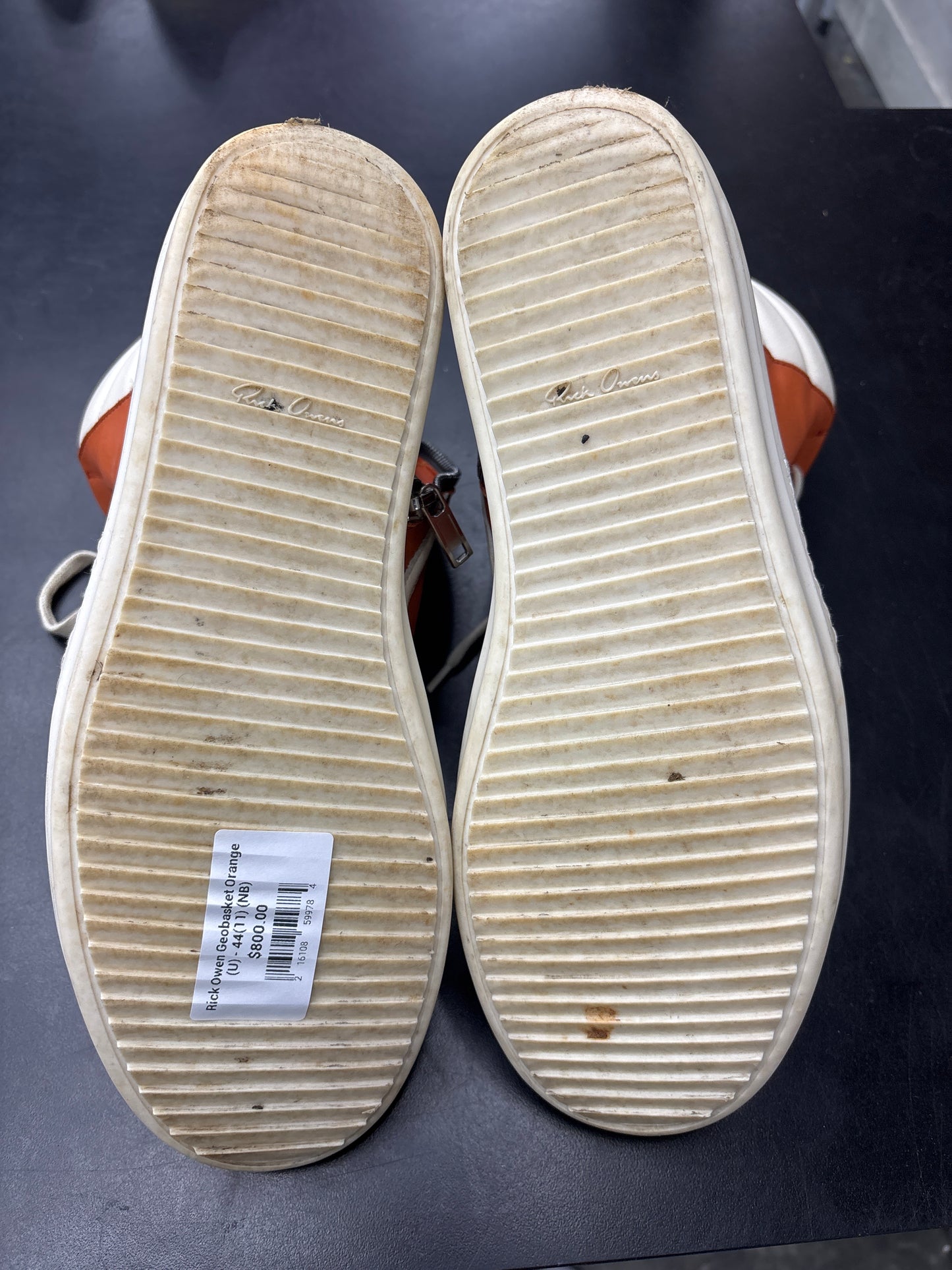 Rick Owen Geobasket Orange (U) - 44(11) (NB)
