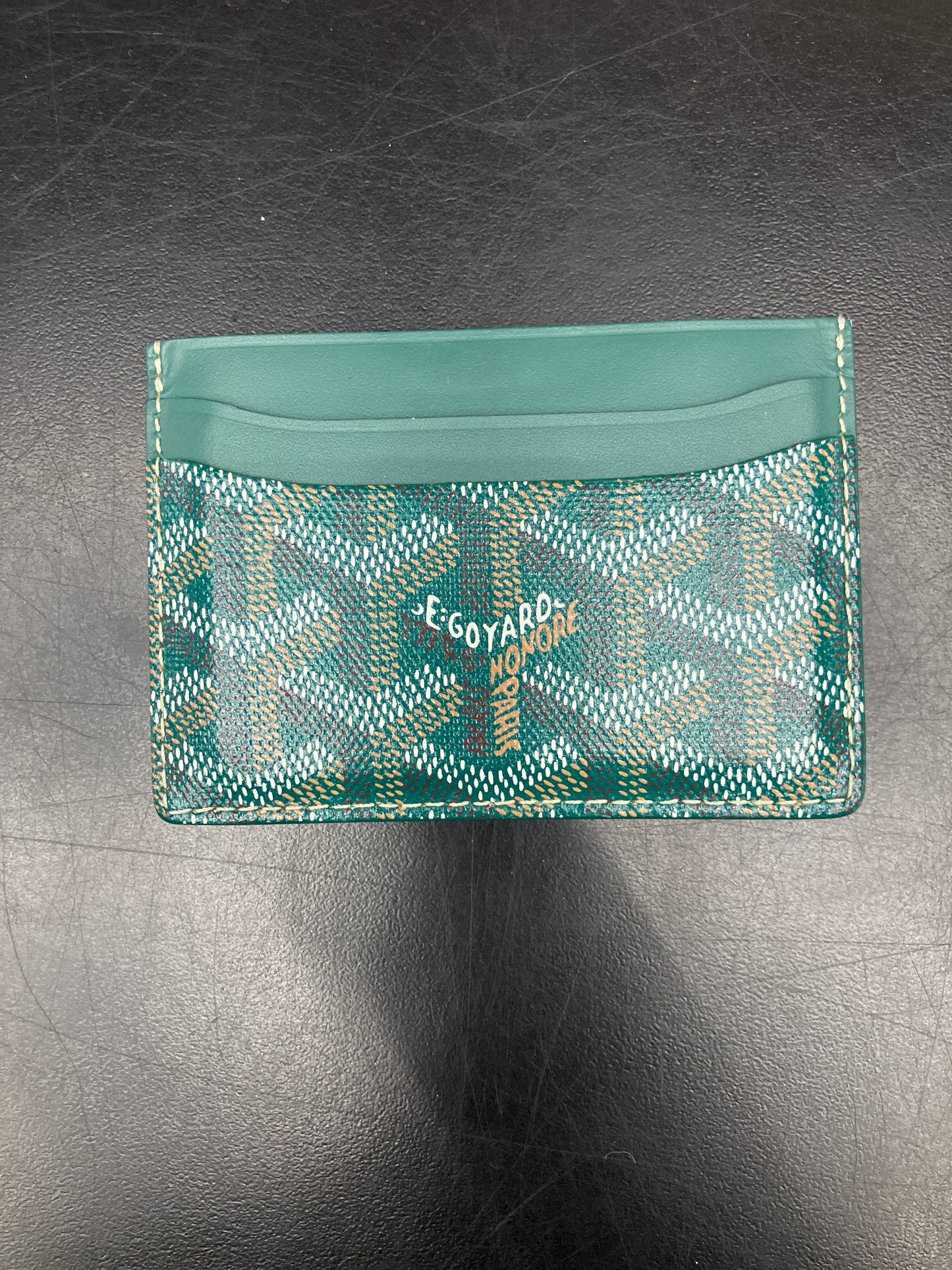 Goyard Green Card Holder