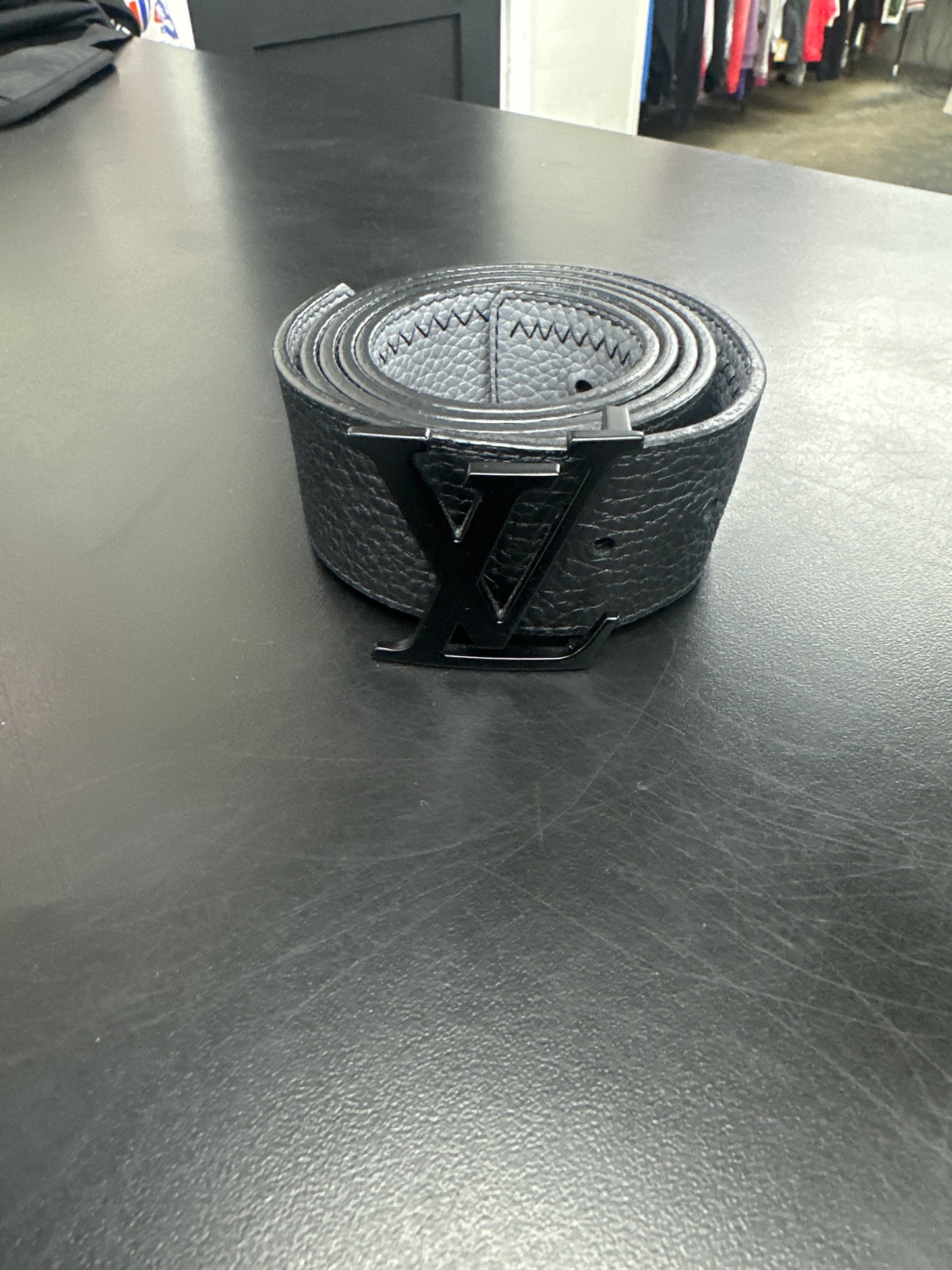 Louis Vuitton Grey Reversible Belt - 36