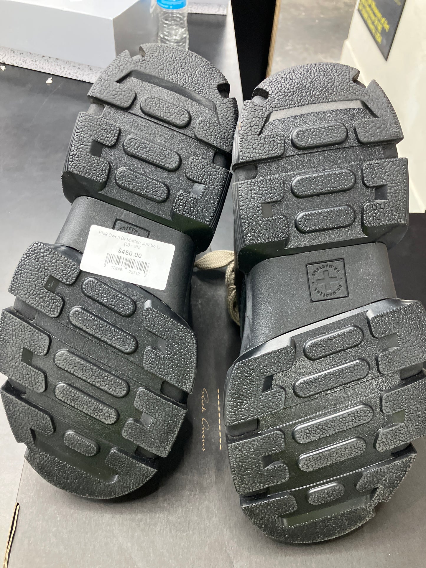 Rick Owen Dr Marten Jumbo Lace (U) - 9M