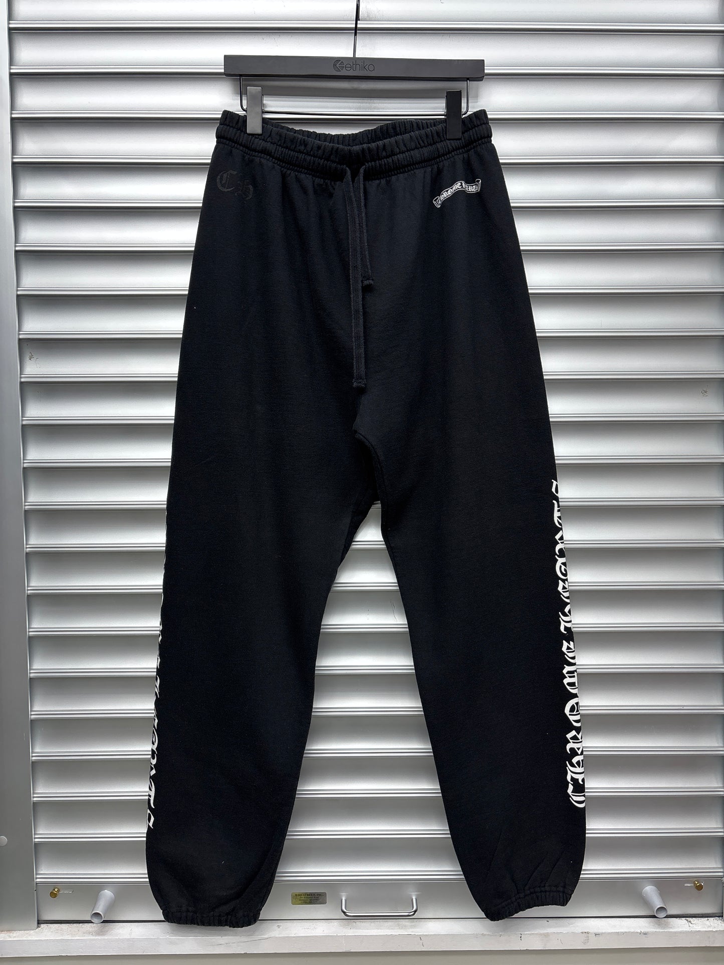 Chrome Hearts Black Sweatpants - XL