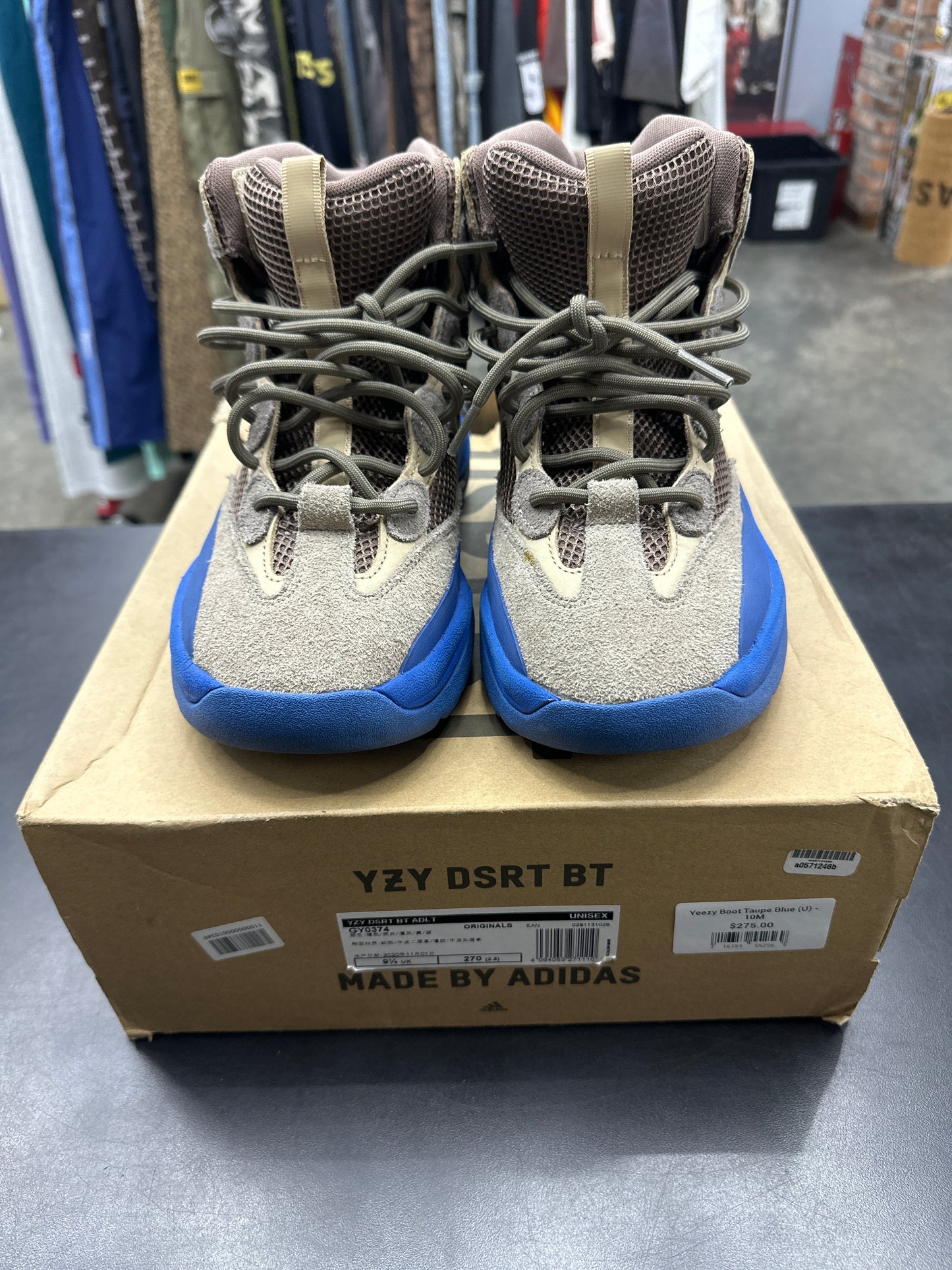 Yeezy Boot Taupe Blue (U) - 10M