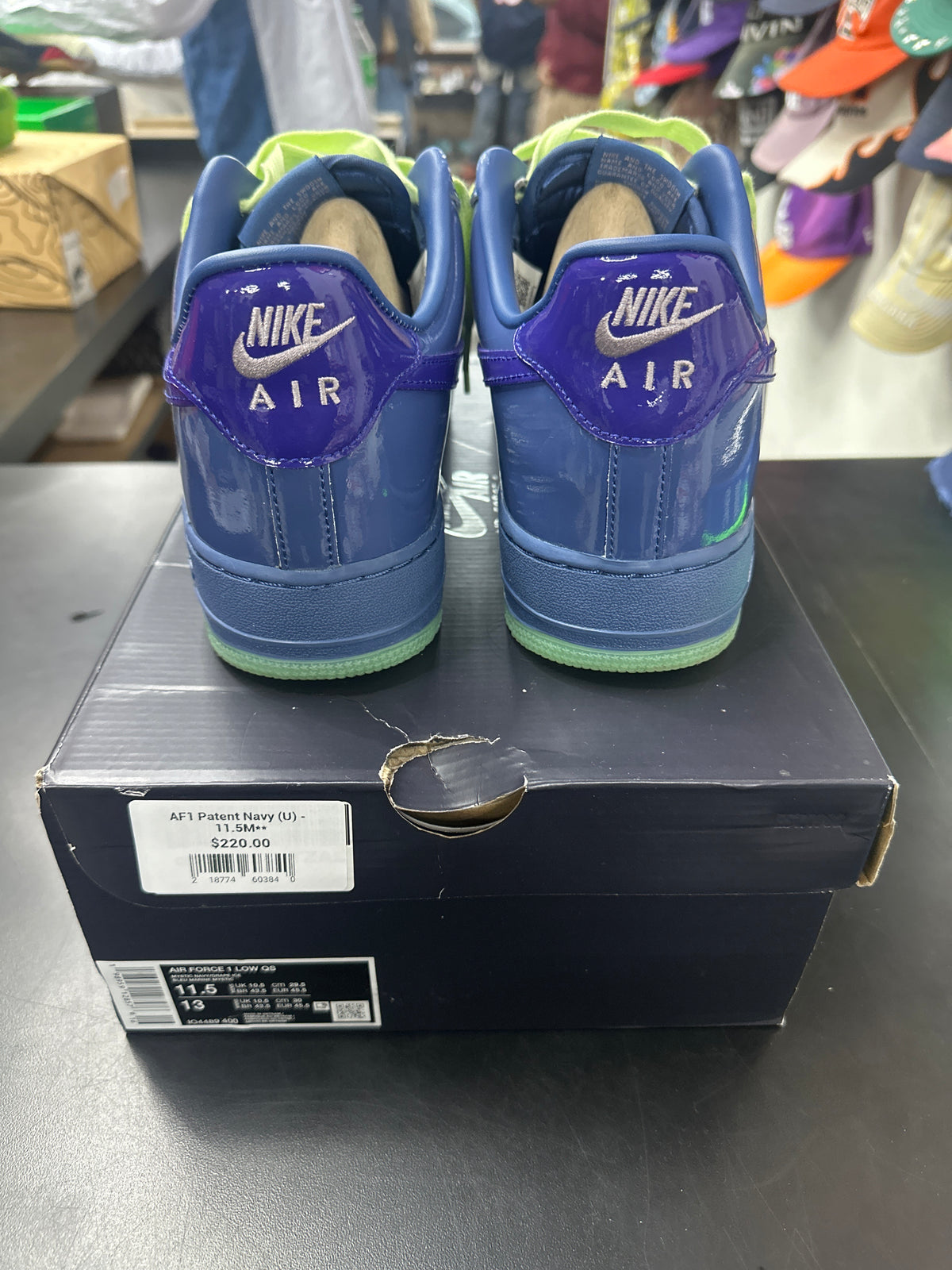AF1 Patent Navy (U) - 11.5M**