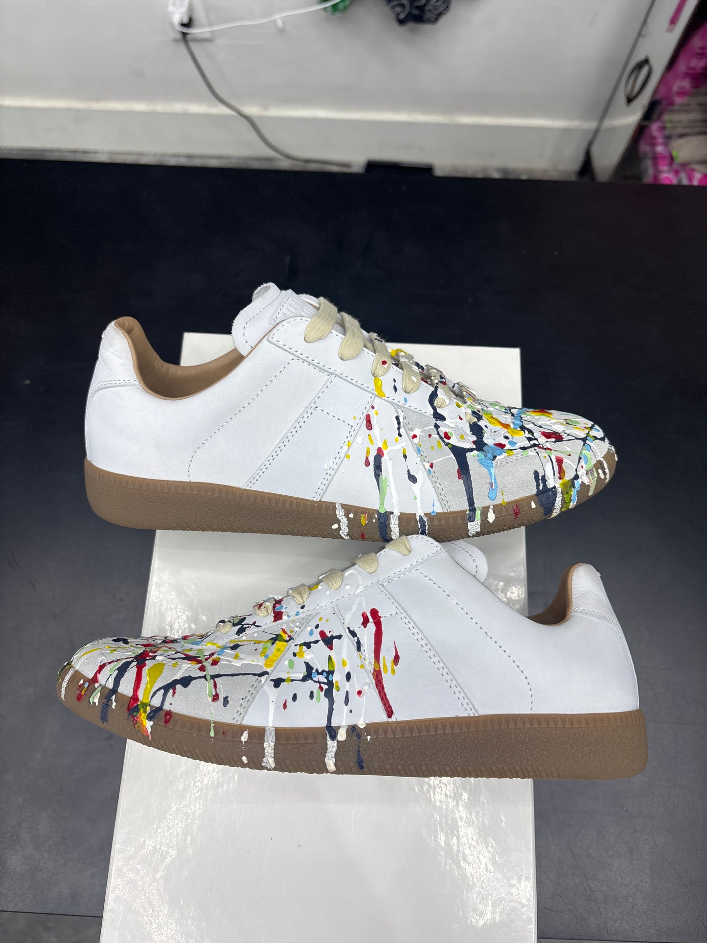 Maison Margiela Replica Paint Splatter White (U) - 39