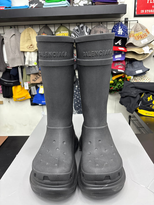 Balenciaga Croc Boot Black (U) - 43(10)