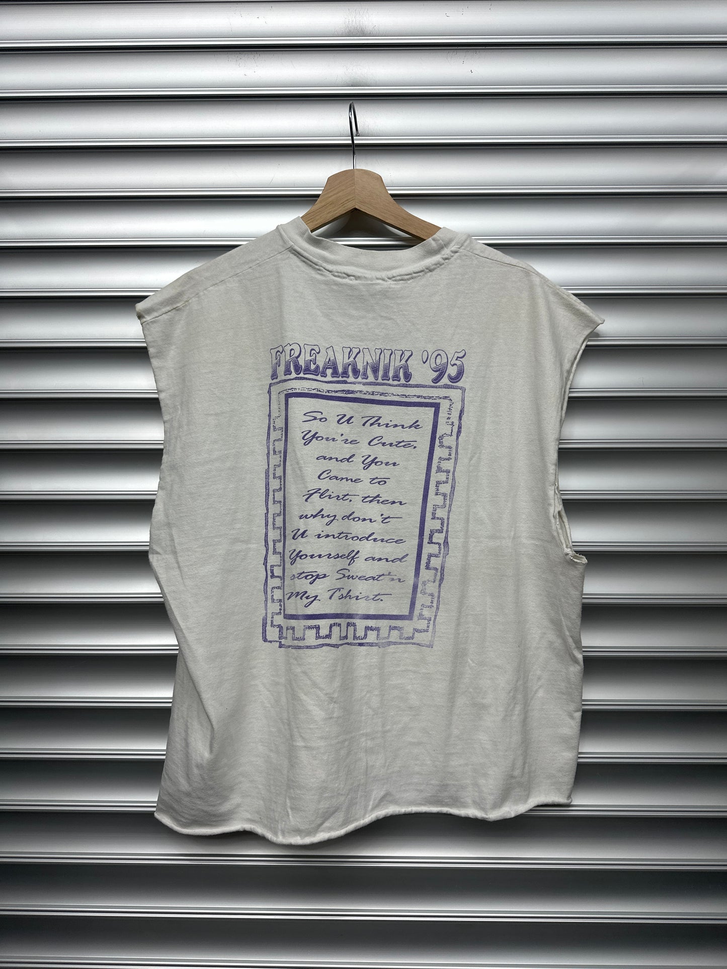 Vintage Freaknic Cutoff Tee - XL