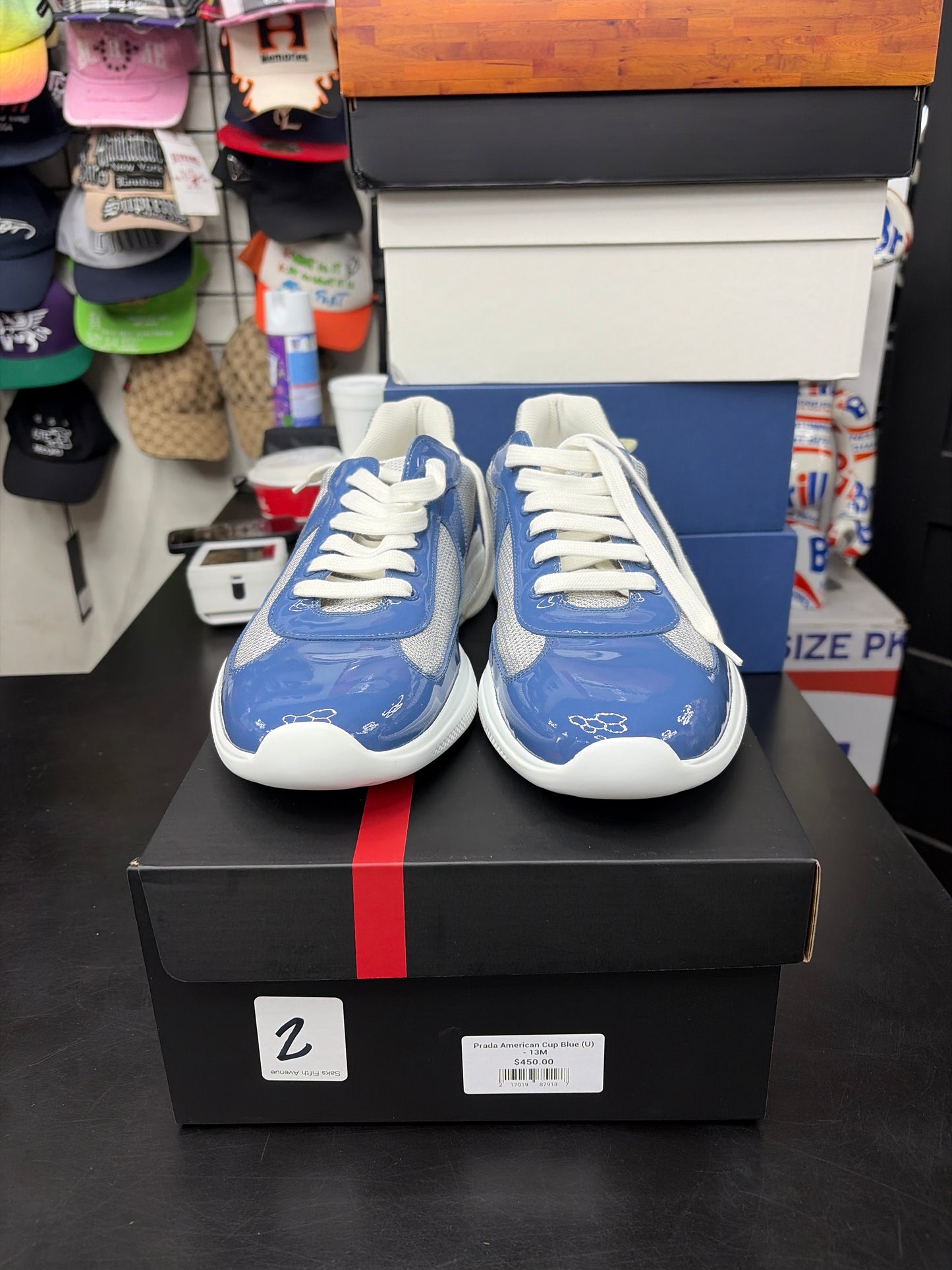 Prada American Cup Blue (U) - 13M