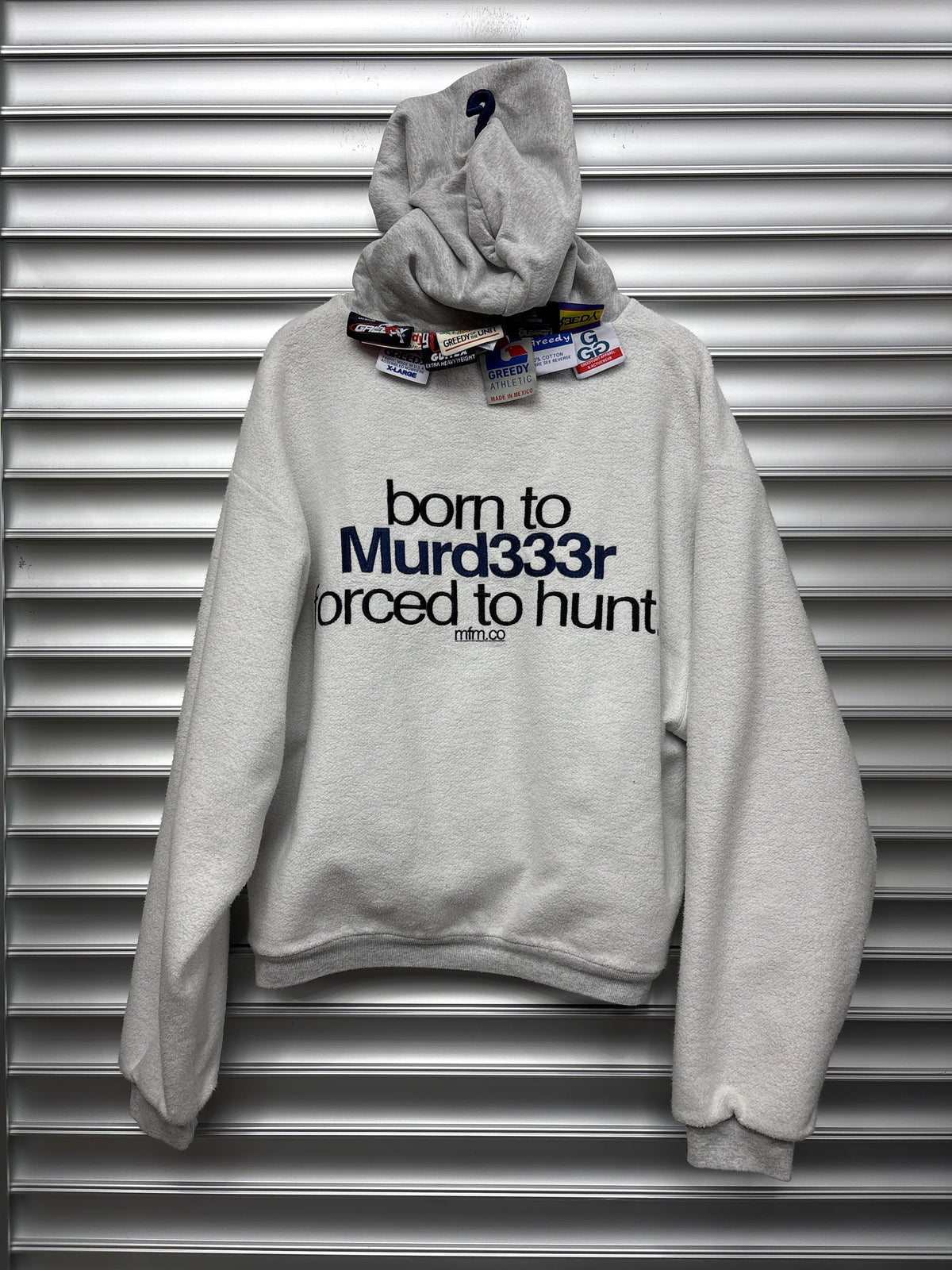Murder FM Greedy Unit Hoodie - L**