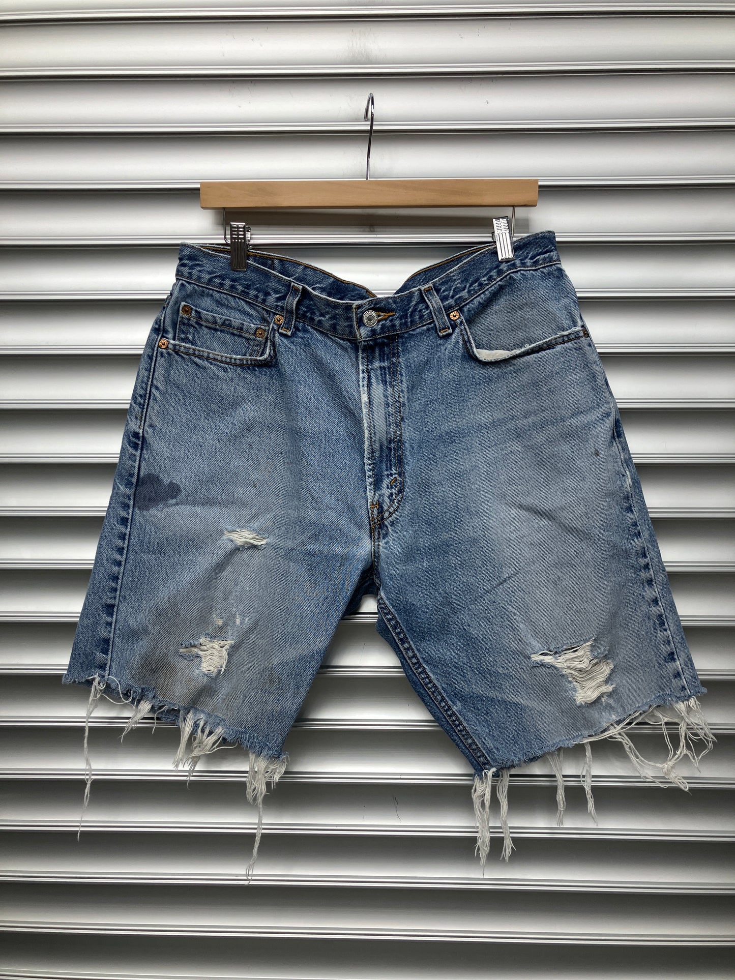 Vintage Denim Shorts - 34