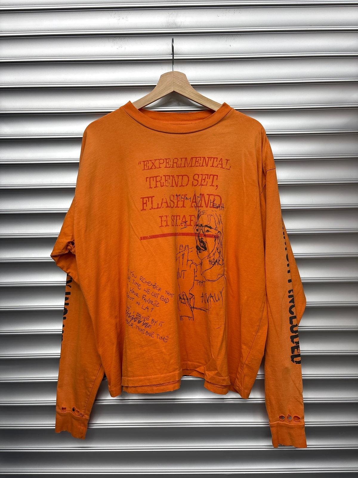 HMDD Experimental Orange LS - M**