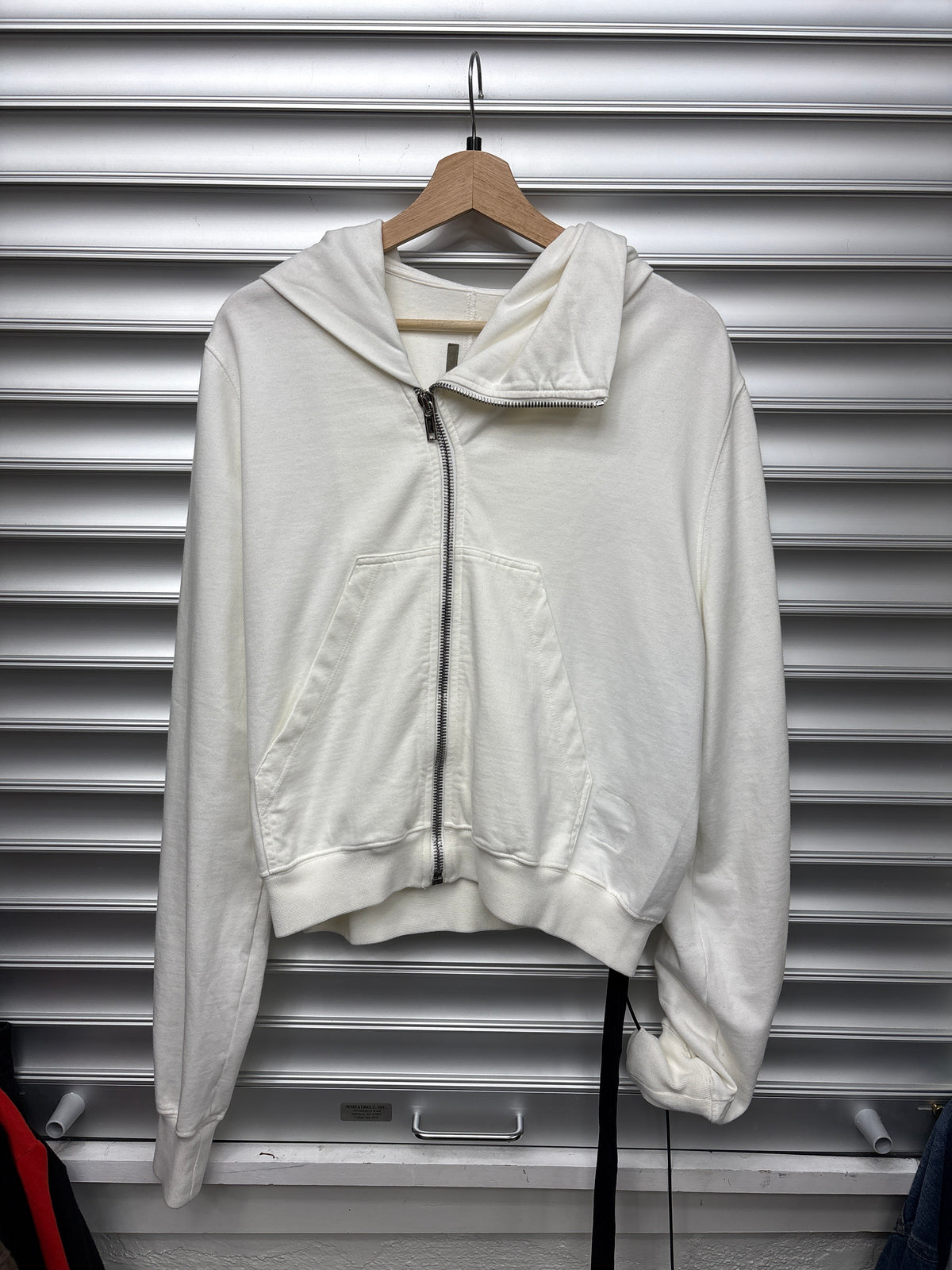 Rick Owens White Mountain Hoodie - XL