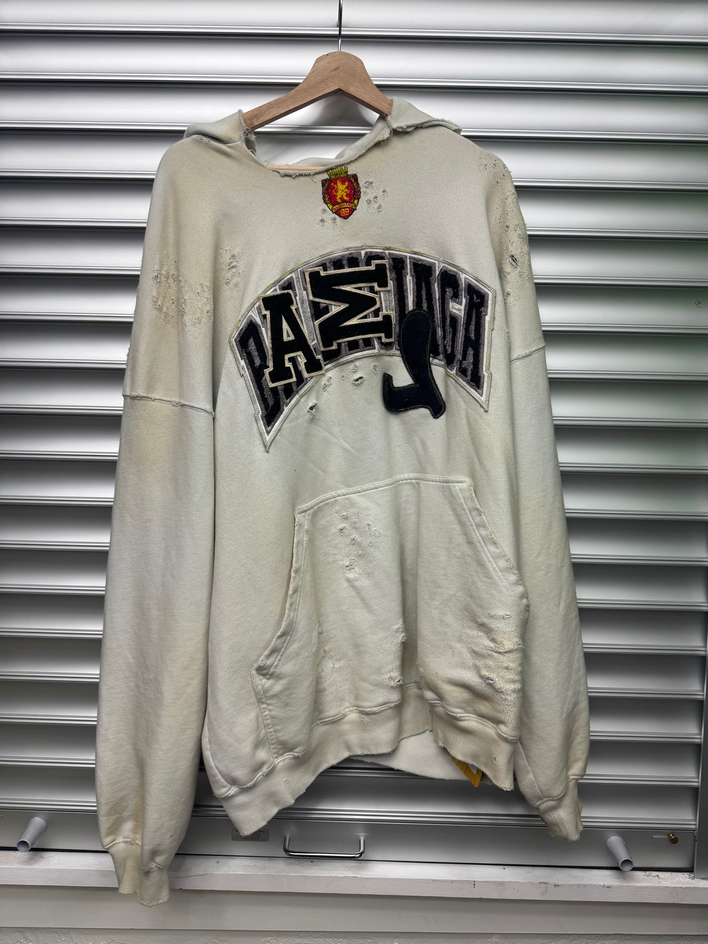 Balenciaga Crest Hoodie - XL