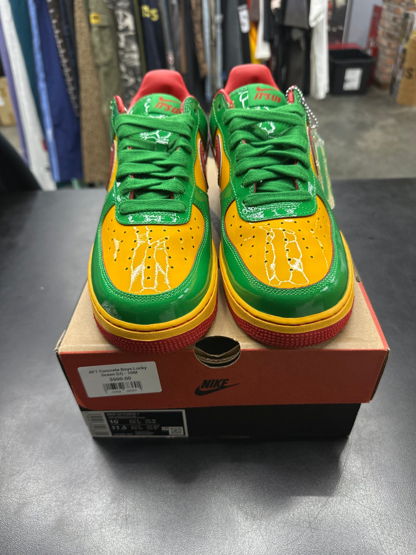 AF1 Concrete Boys Lucky Green (U) - 10M