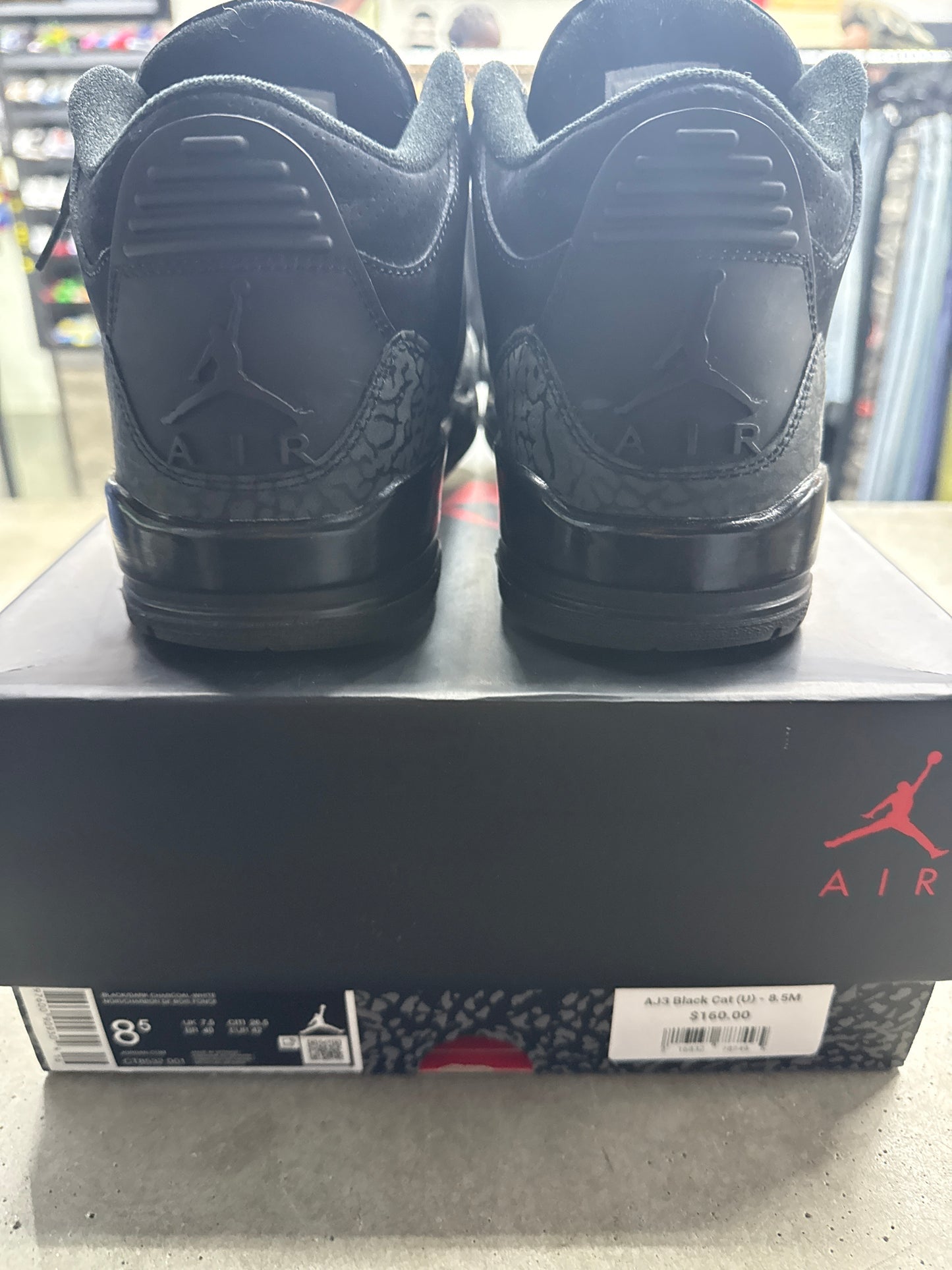AJ3 Black Cat (U) - 8.5M