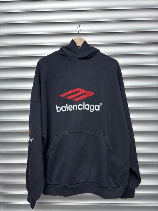 Balenciaga 3B Logo Hoodie - 2