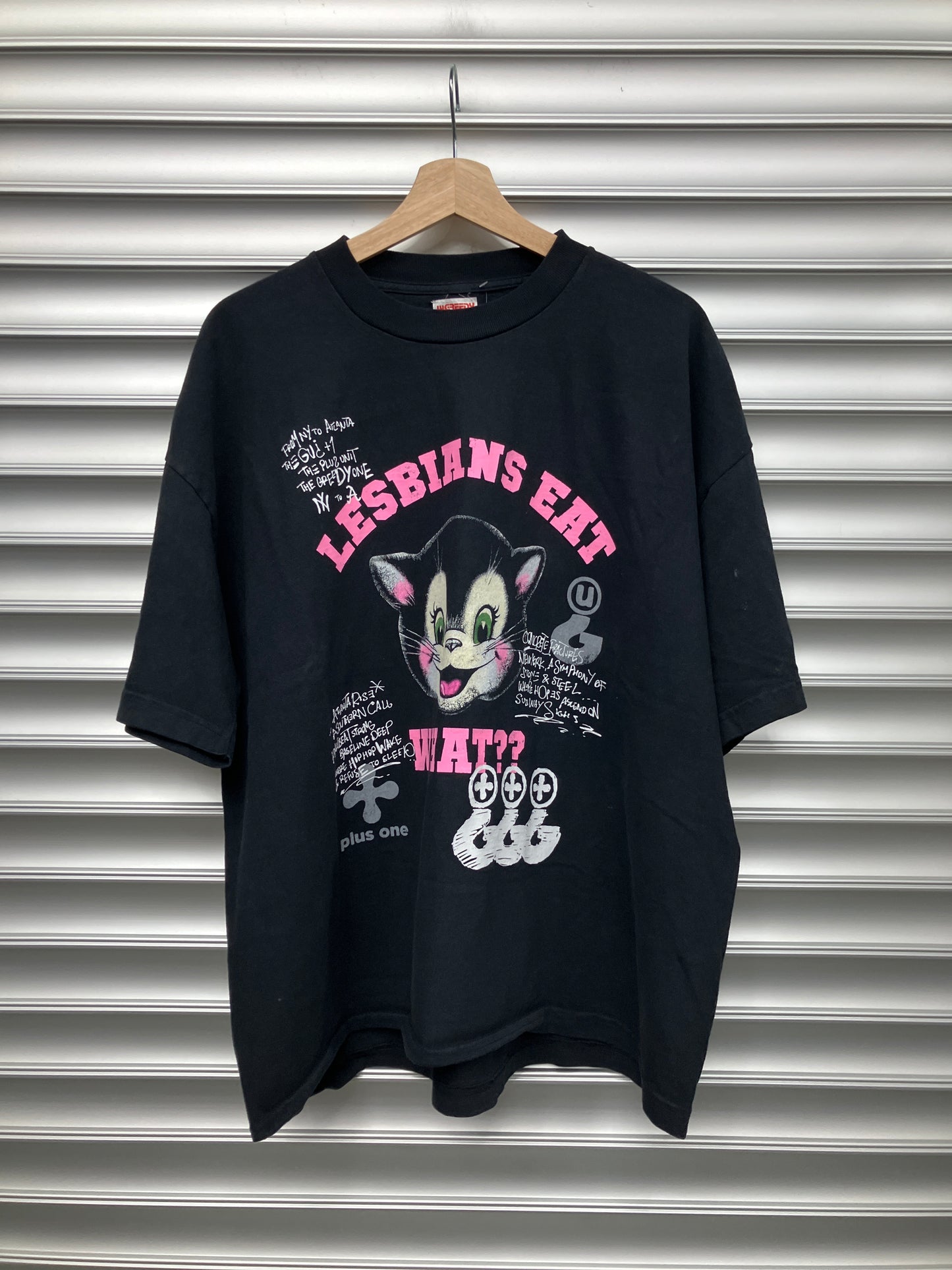 Greedy Plus Lesbian Tee - XL