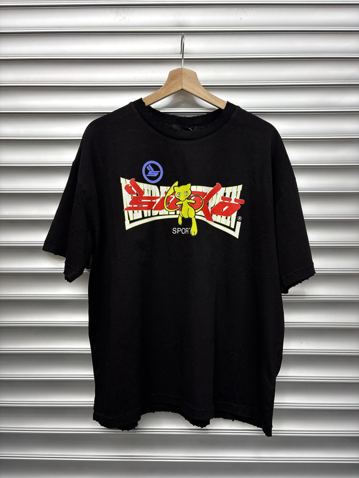 New Day Same Pain Sicko Blk/Yellow Tee - M**