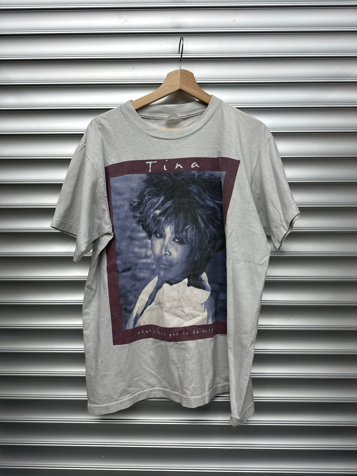 Vintage Tina Turner Whats Love Tour Tee - L**