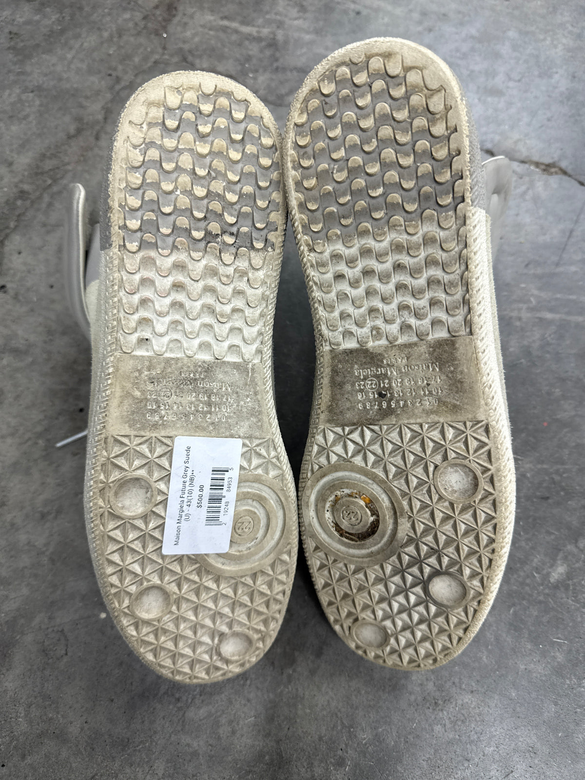 Maison Margiela Future Grey Suede (U) - 43(10) (NB)**