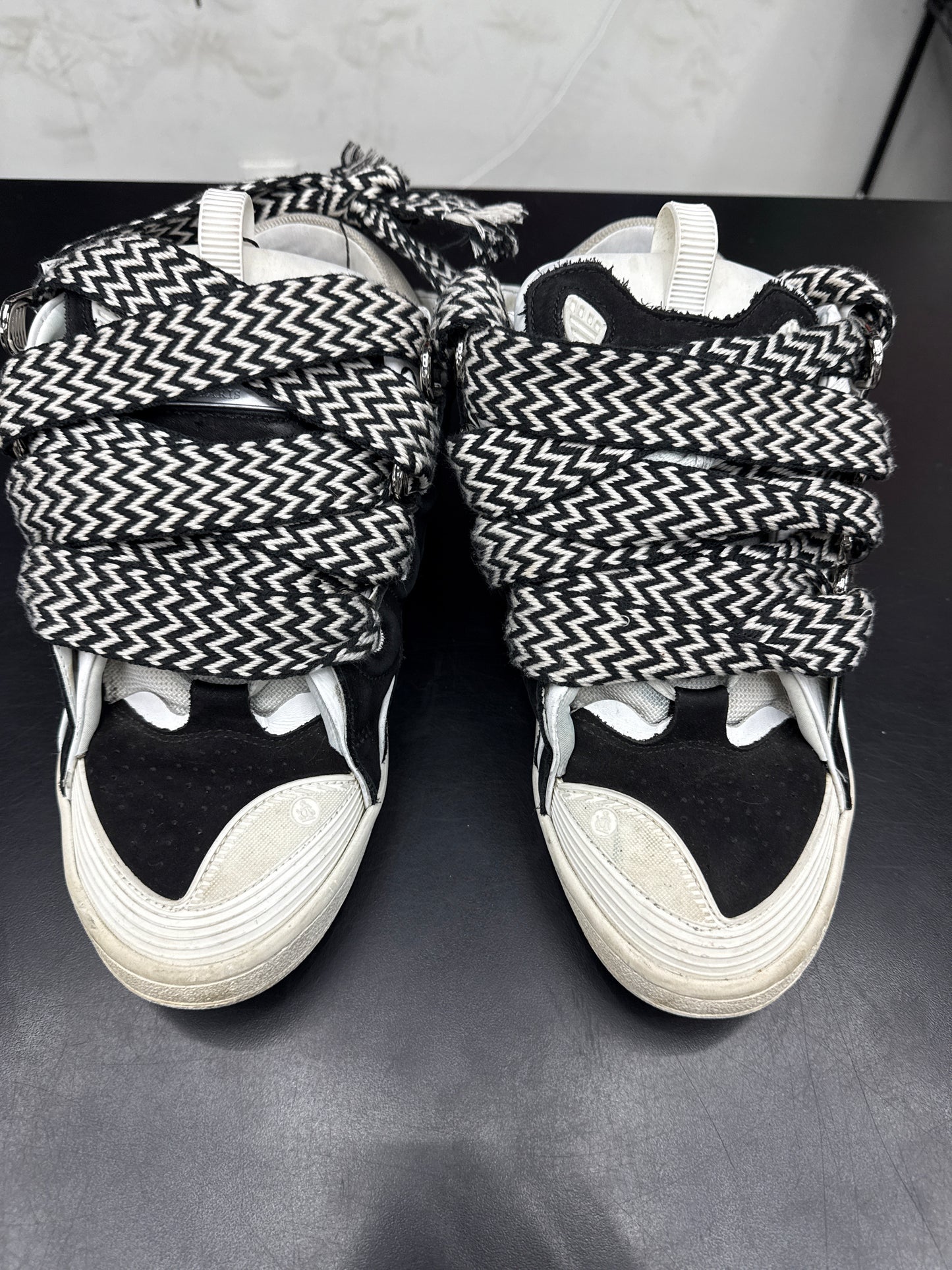 LANVIN Curb White/Black (U) - 46(13) (NB)