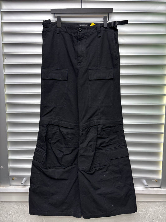 Balenciaga Convertible Flare Cargos - M