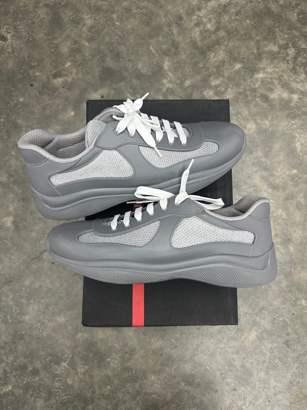 Prada American Cup Grey (U) - 46(13M)**