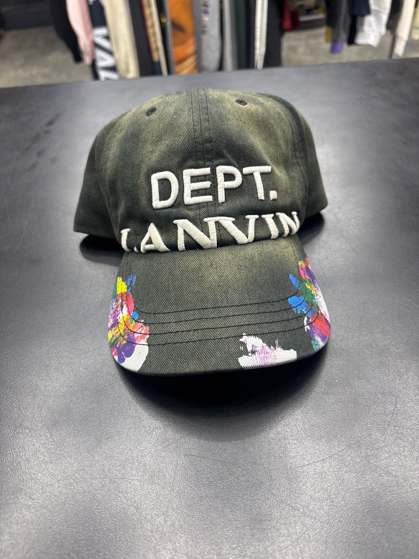 LANVIN Gallery Dept Paint Splatter Hat