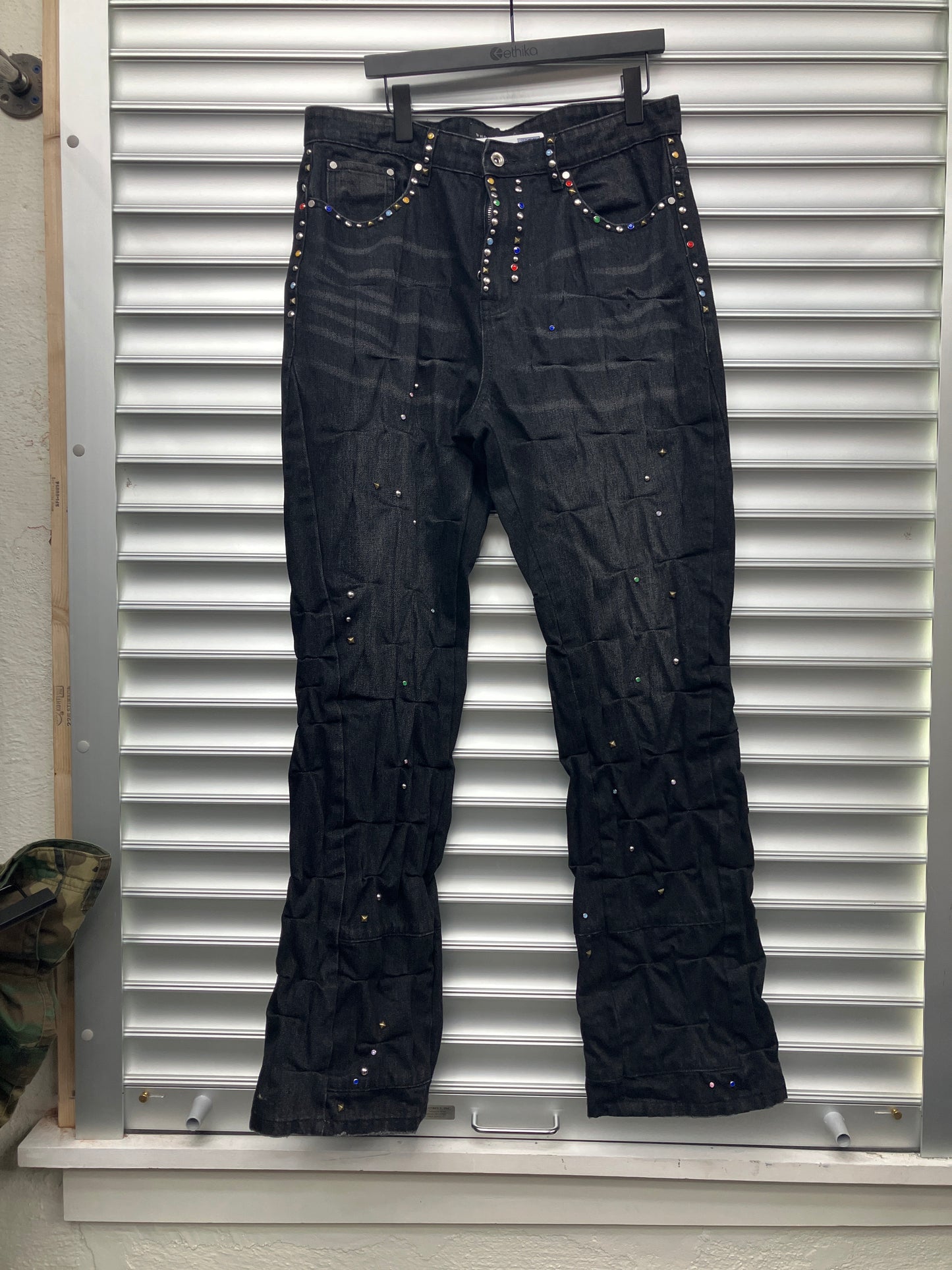 Who Decides War Studded Cinch Denim - 34